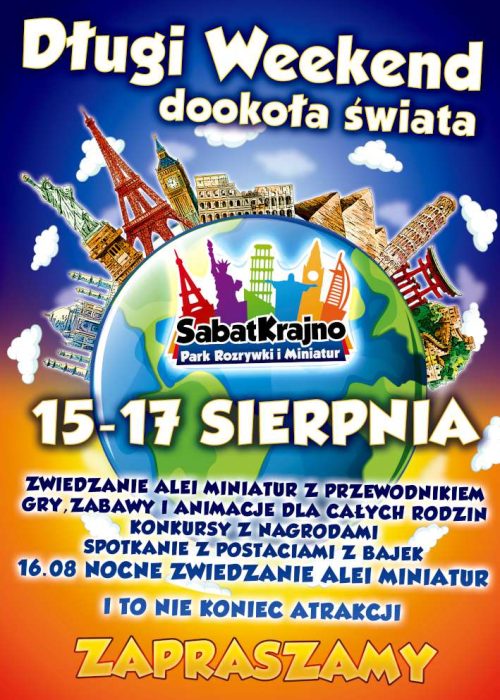 Plakat Dookoła Świata 2025 - bez NO-1000